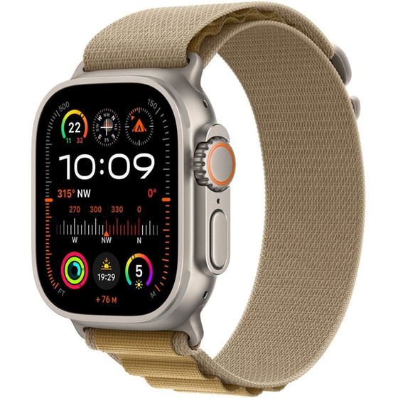 Λουράκι Apple Alpine Loop Medium για Apple Watch Ultra 2 49mm - Tan/Natural image 1