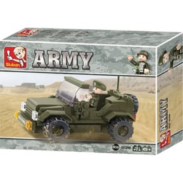 Sluban Τουβλάκια Army, Jeep M38-b0296, 121τμχ