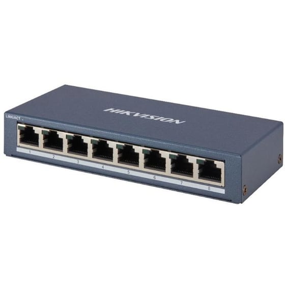 Hikvision DS-3E0508-E(B) Network Switch Unmanaged L2 8-Port image 0