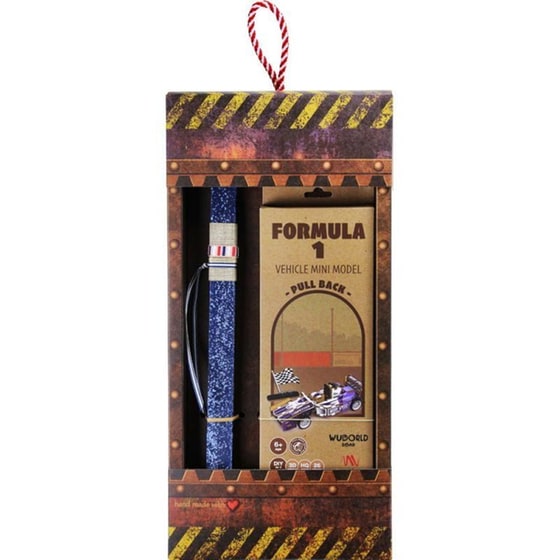 Λαμπάδα Synchronia Ξύλινο Pull Back Φόρμουλα 1 image 0