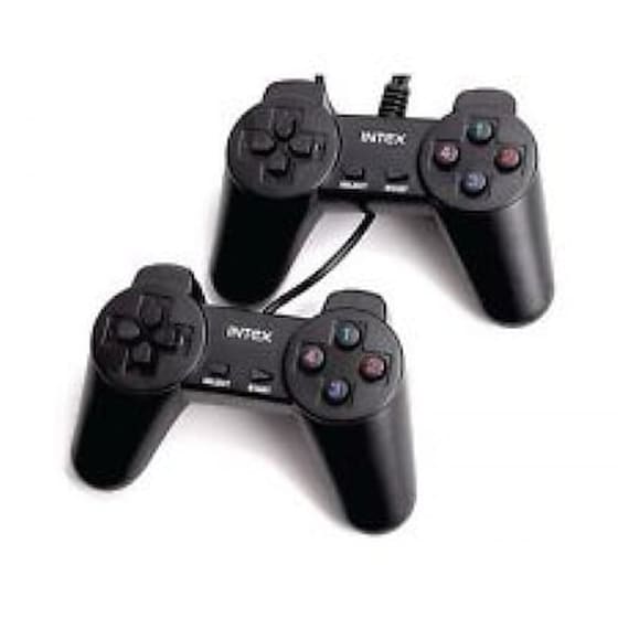 Ενσύρματο Χειριστήριο Oem 2pcs για PC - Μαύρο image 0