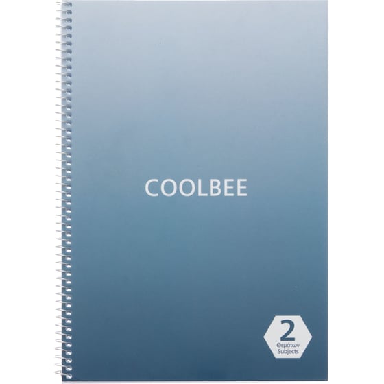 Τετράδιο Σπιράλ Coolbee Χάρτινο Α4 2 Θεμάτων Notes (1 Τεμάχιο) image 0