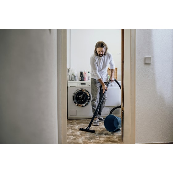 Σκούπα Υγρών και Στερεών KARCHER WD 3 P V-19/4/20 1000 W με Κάδο 19 L Κίτρινο image 2