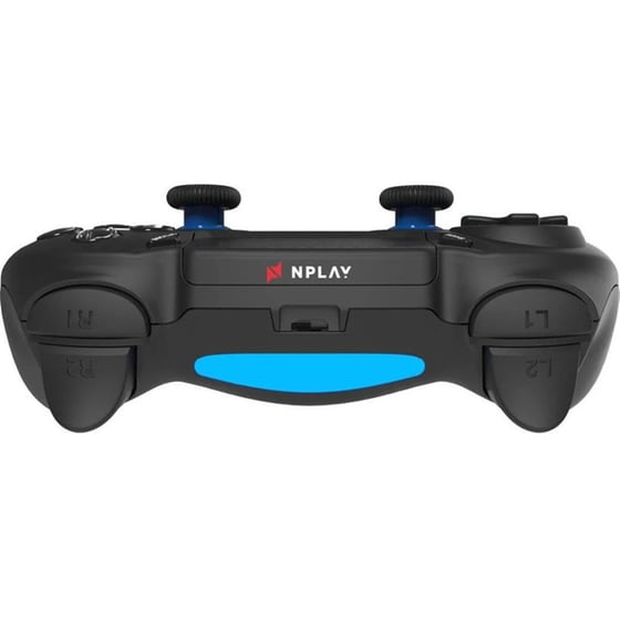 Nplay PS4 Skill 10.1 Wireless Controller - Μαύρο image 4