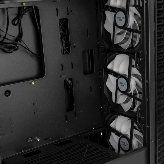 Κουτί Desktop Kolink Observatory HF Mesh Core Midi Tower - Μαύρο image 9