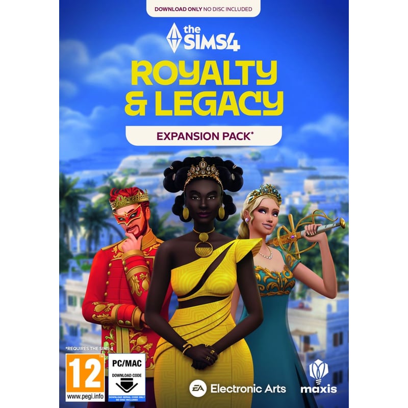 The Sims 4 Royalty Legacy Expansion Pack - PC