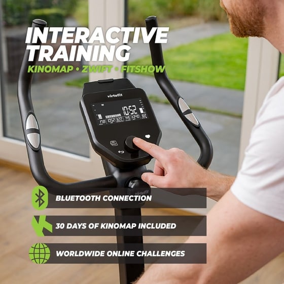VIRTUFIT HTR200I Ποδήλατο Γυμναστικής Όρθιο Μαύρο image 5