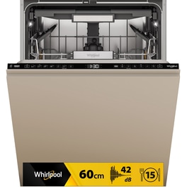 WHIRLPOOL WH7IA115B2M3TUS0 για 15 Σερβίτσια Μαύρο Εντοιχιζόμενο Πλυντήριο Πιάτων