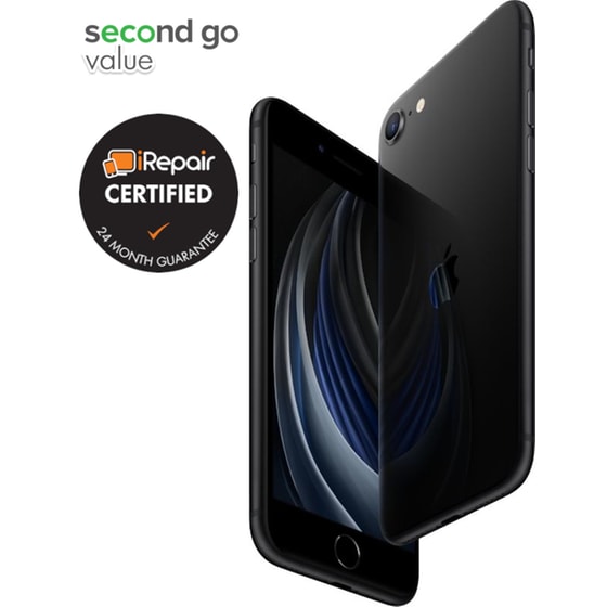 Μεταχειρισμένο Apple iPhone SE (2nd Gen) 128GB Black second go value Certified by iRepair image 6