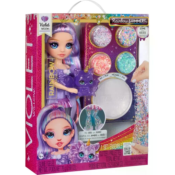Κούκλα Rainbow High MGA Entrertainment Shimme Slime Violet image 0