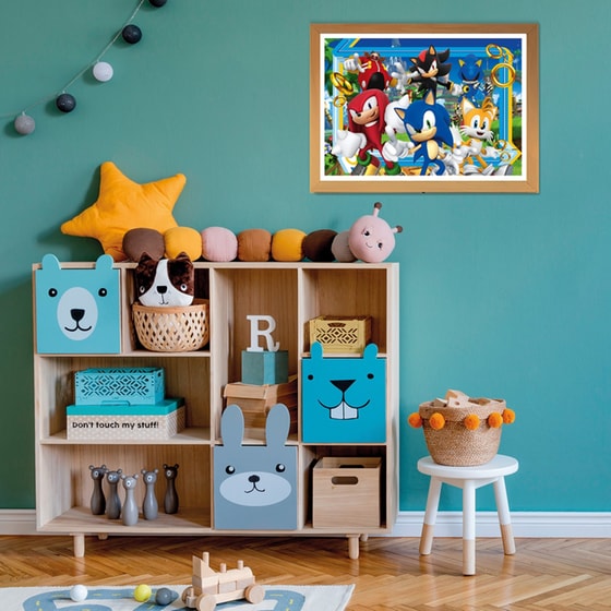 Παιδικό Παζλ Clementoni Supercolor Sonic (180 Κομμάτια) image 4