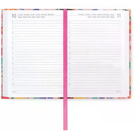 Ημερολόγιο Ημερήσιο Legami 2025 16Μ Small Flowers image 1