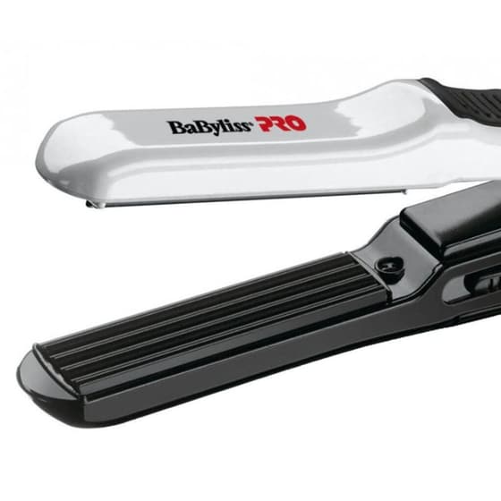 Τοστιέρα Μαλλιών BABYLISS PRO Baby Crimp Ceramic BAB2151E Λευκό image 1