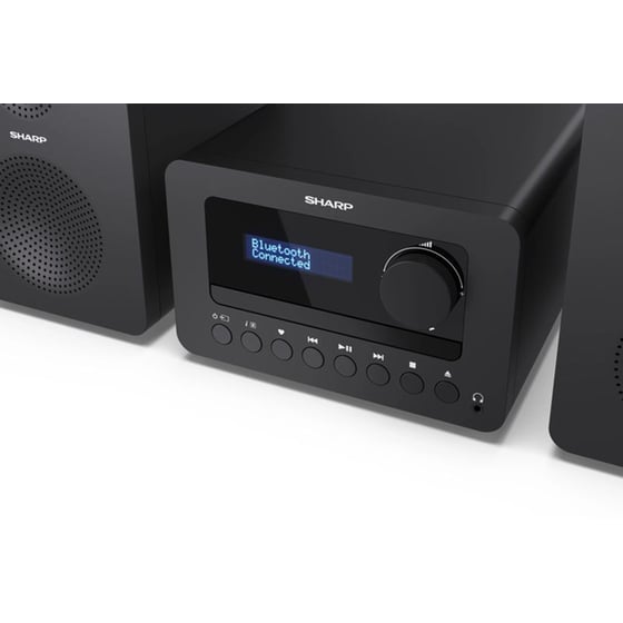 Ηχοσύστημα Sharp XLB520DBK 2.0 - Μαύρο image 1