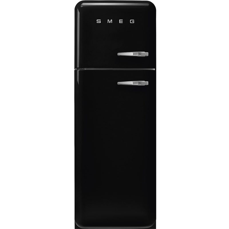 SMEG FAB30LBL6 294 Lt Μαύρο Δίπορτο Ψυγείο