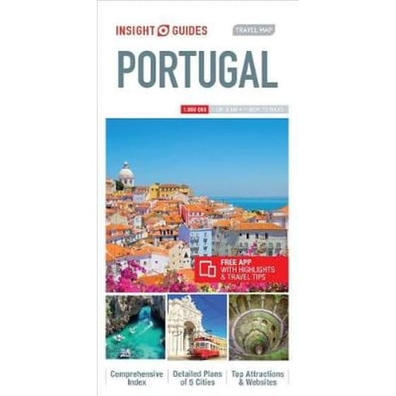 Insight Guides Travel Map Portugal image 0