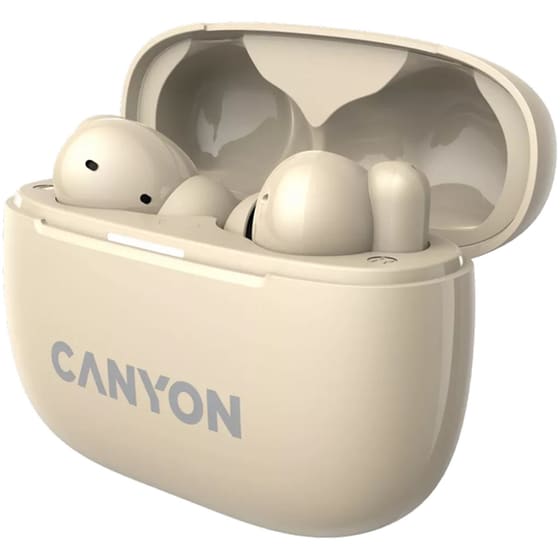 Ακουστικά Bluetooth Canyon OnGo 10 - Μπεζ image 3