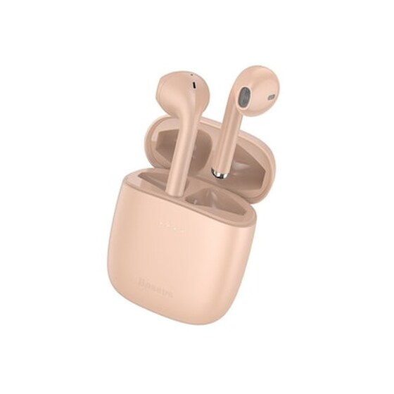 Ακουστικά Bluetooth Baseus Encok W04 Pro - Ροζ image 0