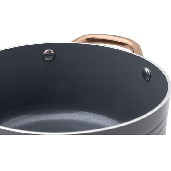 Κατσαρόλα LAMART LT1241 24 cm Γκρι image 4