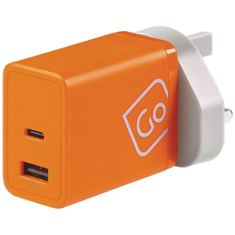 Φορτιστής Go Travel 65W - Πορτοκαλί