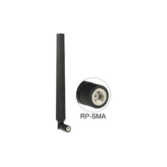 Κεραία Δικτύου Delock Rp-sma 4-7dbi Tilt Joint Black image 0