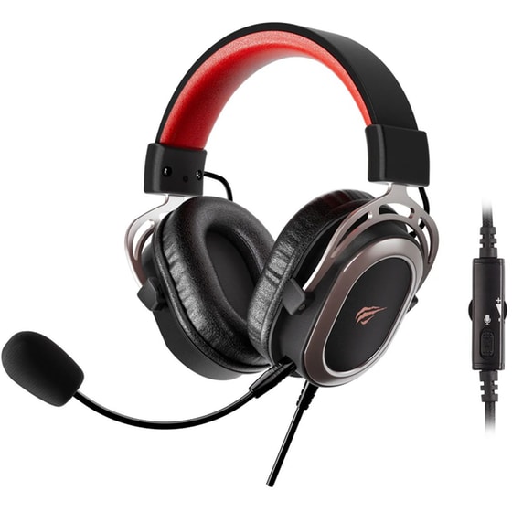 Ακουστικά Κεφαλής Gaming Havit H2008d - Μαύρα image 2