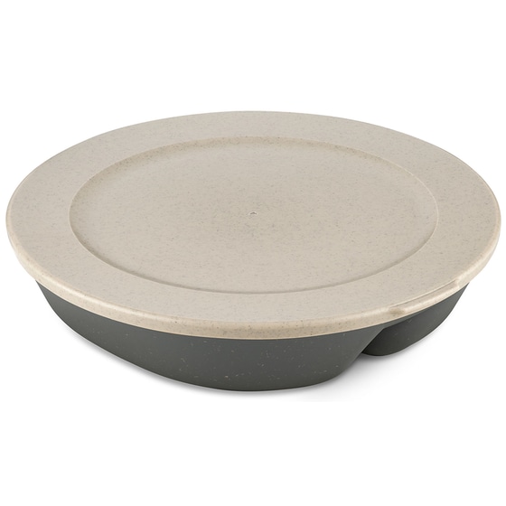 Φαγητοδοχείο με Καπάκι Koziol Connect Bowl Separee 1.3L - Γκρι image 0