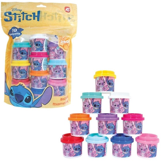 Σετ Πλαστελίνης AS Company σε Σακουλάκι Stitch image 1