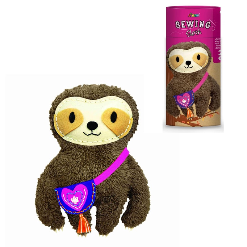 AVENIR Παιδικό Σετ Ραπτικής Κούκλα DiyAvenir Sewing Doll Sloth