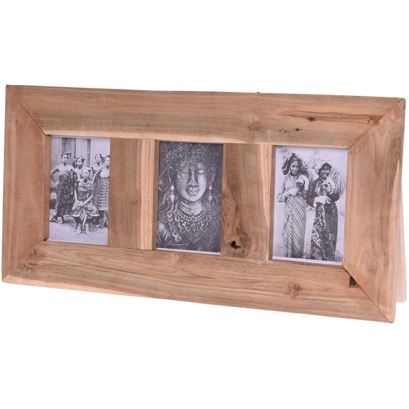 Κορνίζα Spitishop Ξύλινη 55x3.5x28 cm - Καφέ