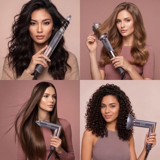 ROHNSON R-688AF AirGlowAF Multistyler Purple image 1
