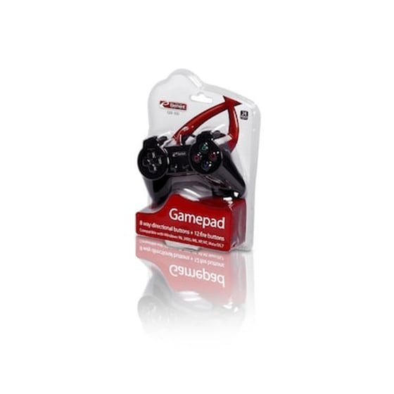Element Gm-100 080059 Gamepad Ενσύρματο για PC Μαύρο image 1