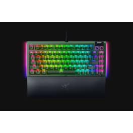 Razer BlackWidow V4 Gaming Μηχανικό Πληκτρολόγιο 75% με Razer Orange διακόπτες και RGB φωτισμό (Αγγλικό US) Phantom Green Edition