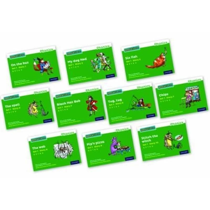 Read Write Inc. Phonics: Green Set 1 Core Storybooks (Mixed Pack of 10)