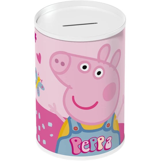 Μεταλλικός Κουμπαράς Διακάκης Peppa Pig image 0