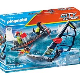 PLAYMOBIL® City Action Διάσωση Ιστιοφόρου με Φουσκωτό Σκάφος (70141)
