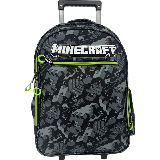 Τσάντα Τρόλεϋ Δημοτικού Gim Minecraft Camo Terra image 0
