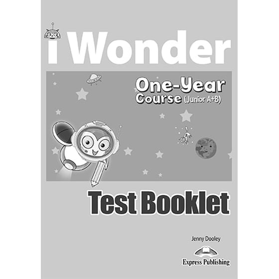 iWonder Junior A+B - One Year Course Test Booklet image 0