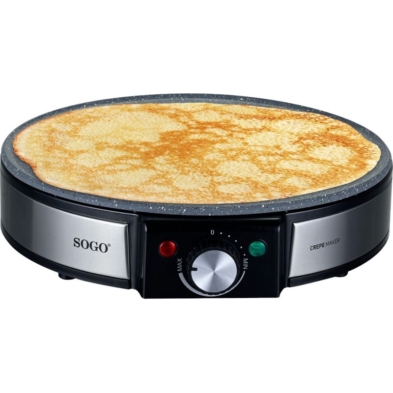 SOGO Κρεπιέρα SOGO CMA-SS-7187 1200 W Ασημί