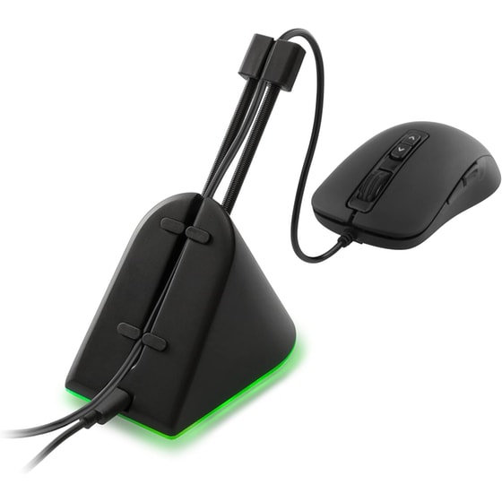 Deltaco Mouse Bungee με RGB Φωτισμό - Μαύρο image 4