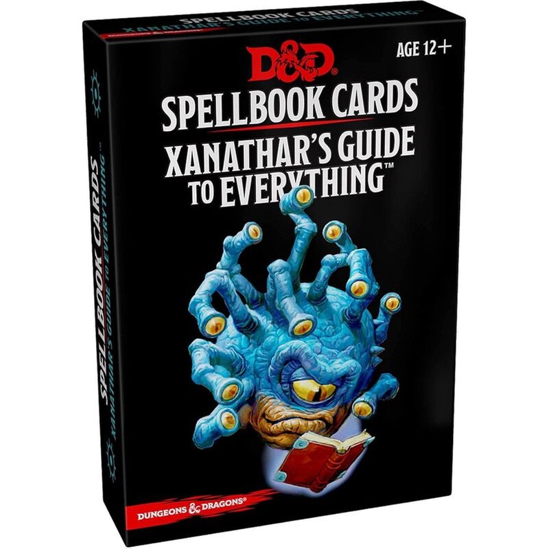 Dd5 Spellbook Cards: Xanathar Dungeons Dragons WIZARDS OF THE COAST φωτογραφία