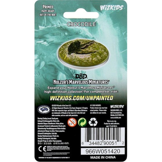 D&D Nolzur's Marvelous Miniatures - Crocodile (Wizkids Games) image 3