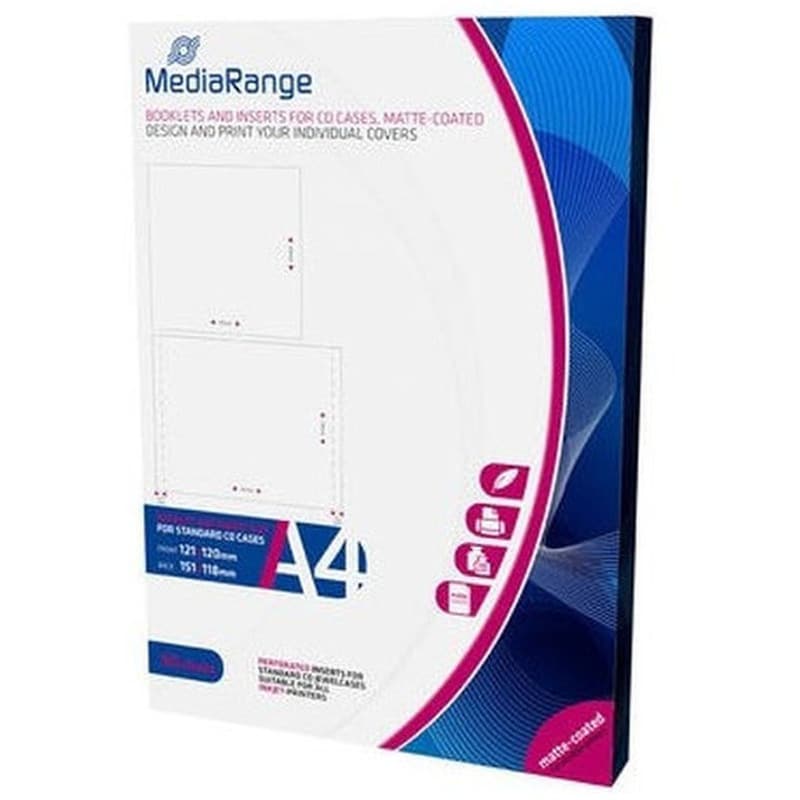Φύλλα για θήκες CD MediaRange MRINK120