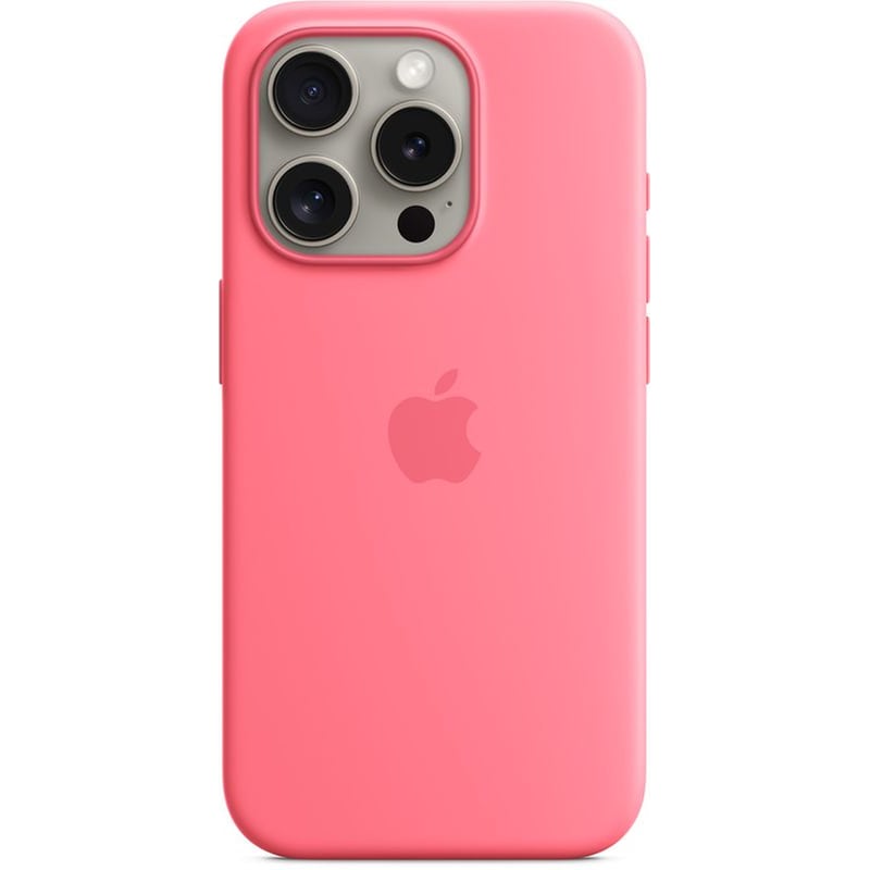 APPLE Θήκη Apple iPhone 15 Pro - Apple Silicone Case with MagSafe - Pink