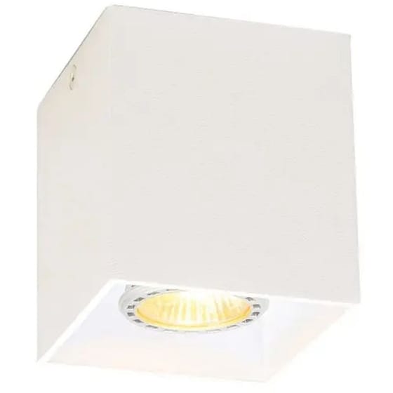 Σποτ Μονόφωτο Viokef Sq Dice 4144100 Μεταλλικό - Λευκό image 0