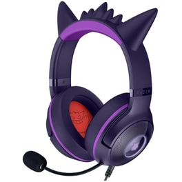 Razer Kraken Kitty V2 Gaming Ενσύρματα Ακουστικά USB με RGB Φωτισμό - Pokémon Gengar Edition