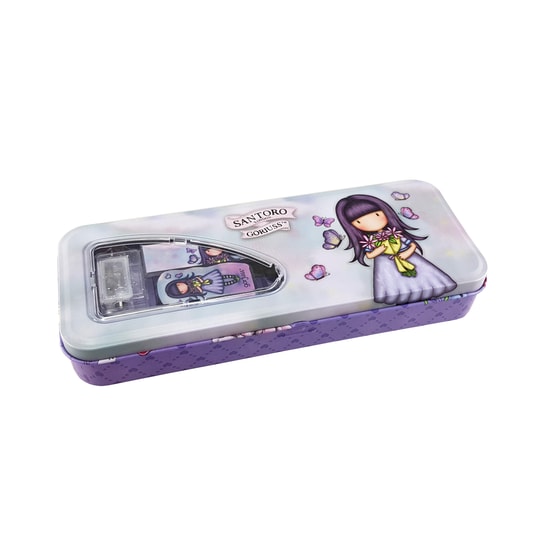 GRAFFITI Κασετίνα Μεταλλική Gorjuss Lilac image 1