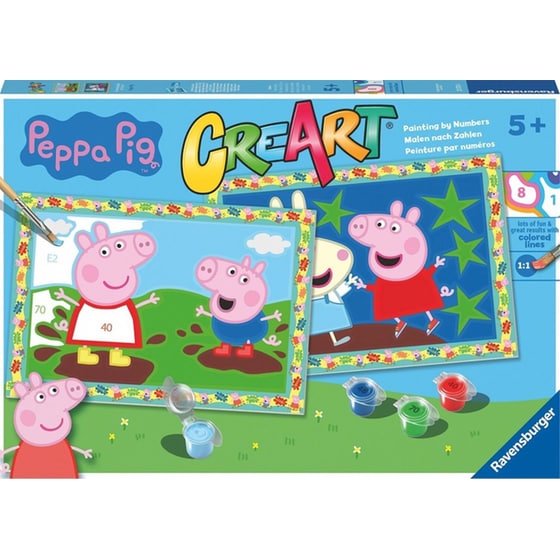 Σετ Ζωγραφικής Ravensburger CreArt Junior Ζωγραφική Peppa Pig image 0