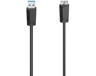 Καλώδιο Hama USB-A male σε micro USB male - 1.5m image 0