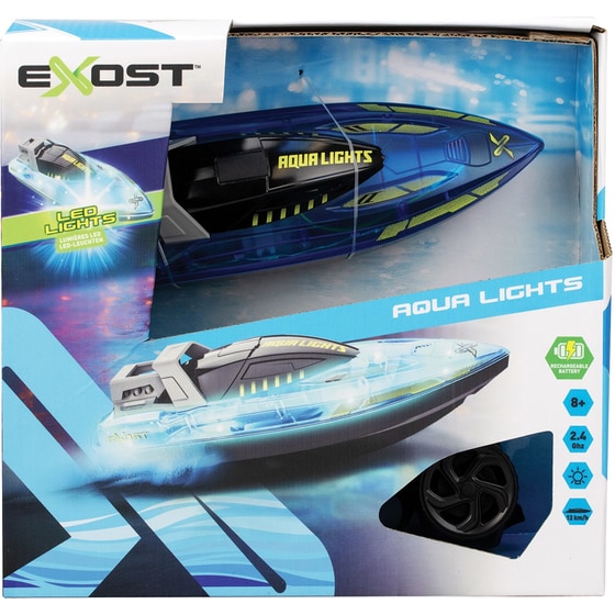 Τηλεκατευθυνόμενη Βάρκα Exost Aqua Lights - Μπλε image 3